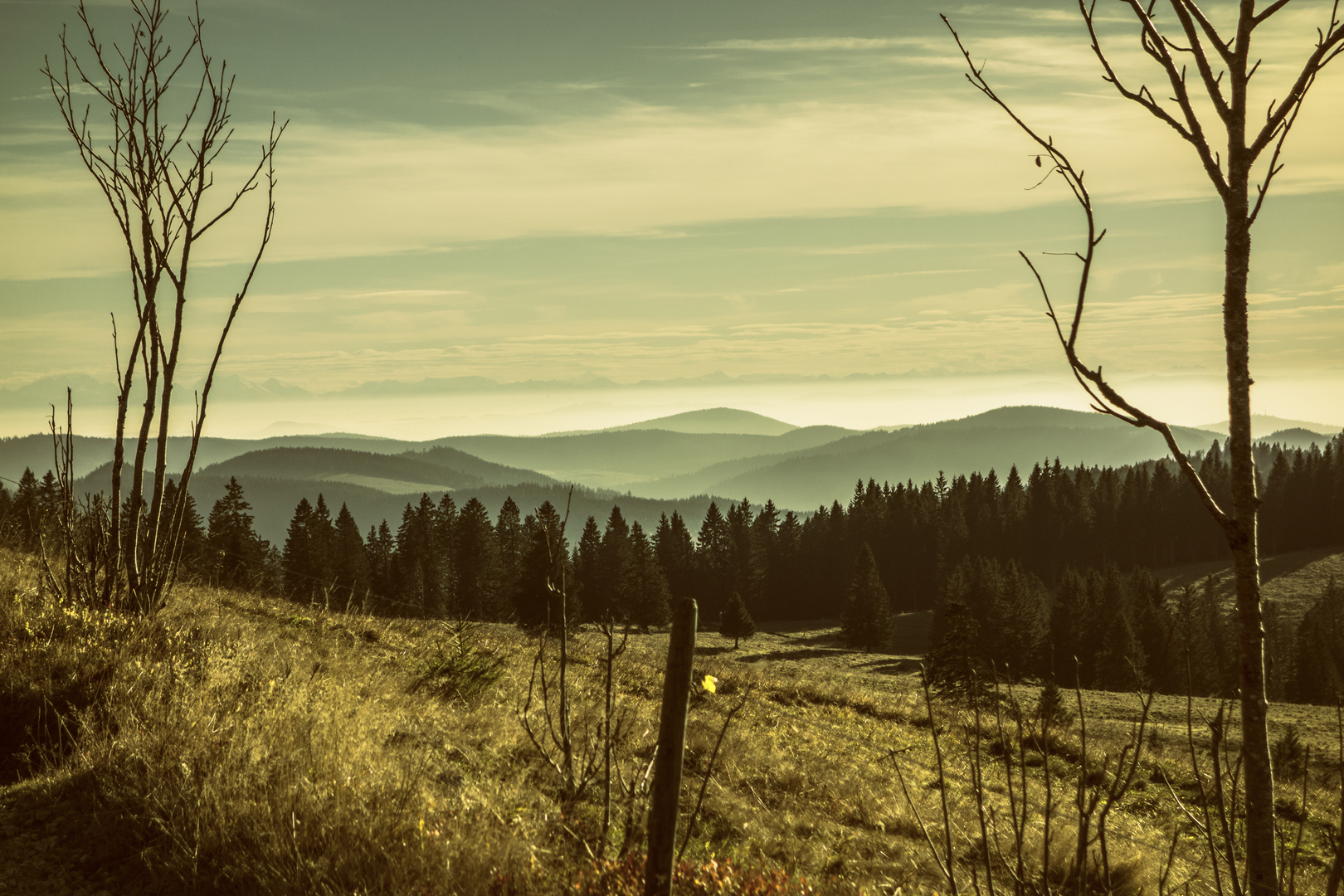 Berge+Wolken