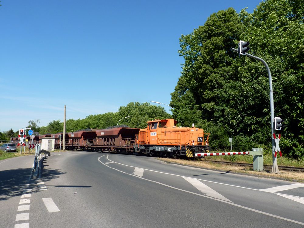 Bergezug zur Halde Pattberg