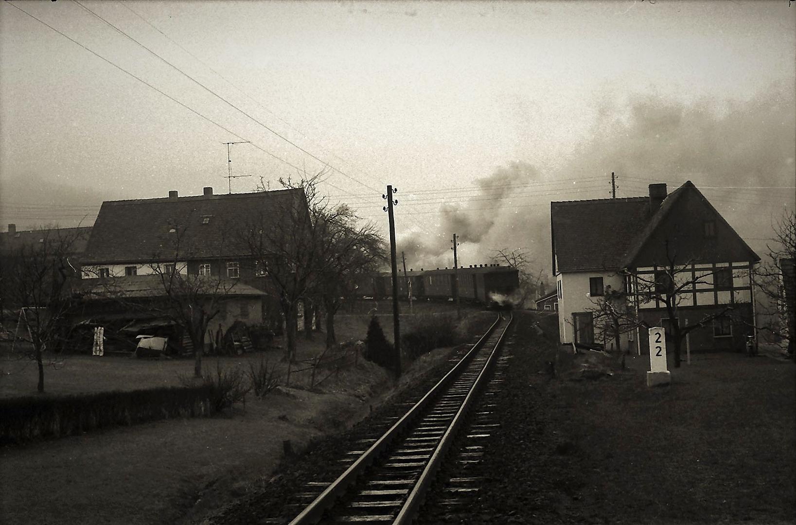 Bergfahrt bei Kurort Johnsdorf Hst .