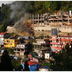 Bergfahrt entlang der Hänge Darjeelings