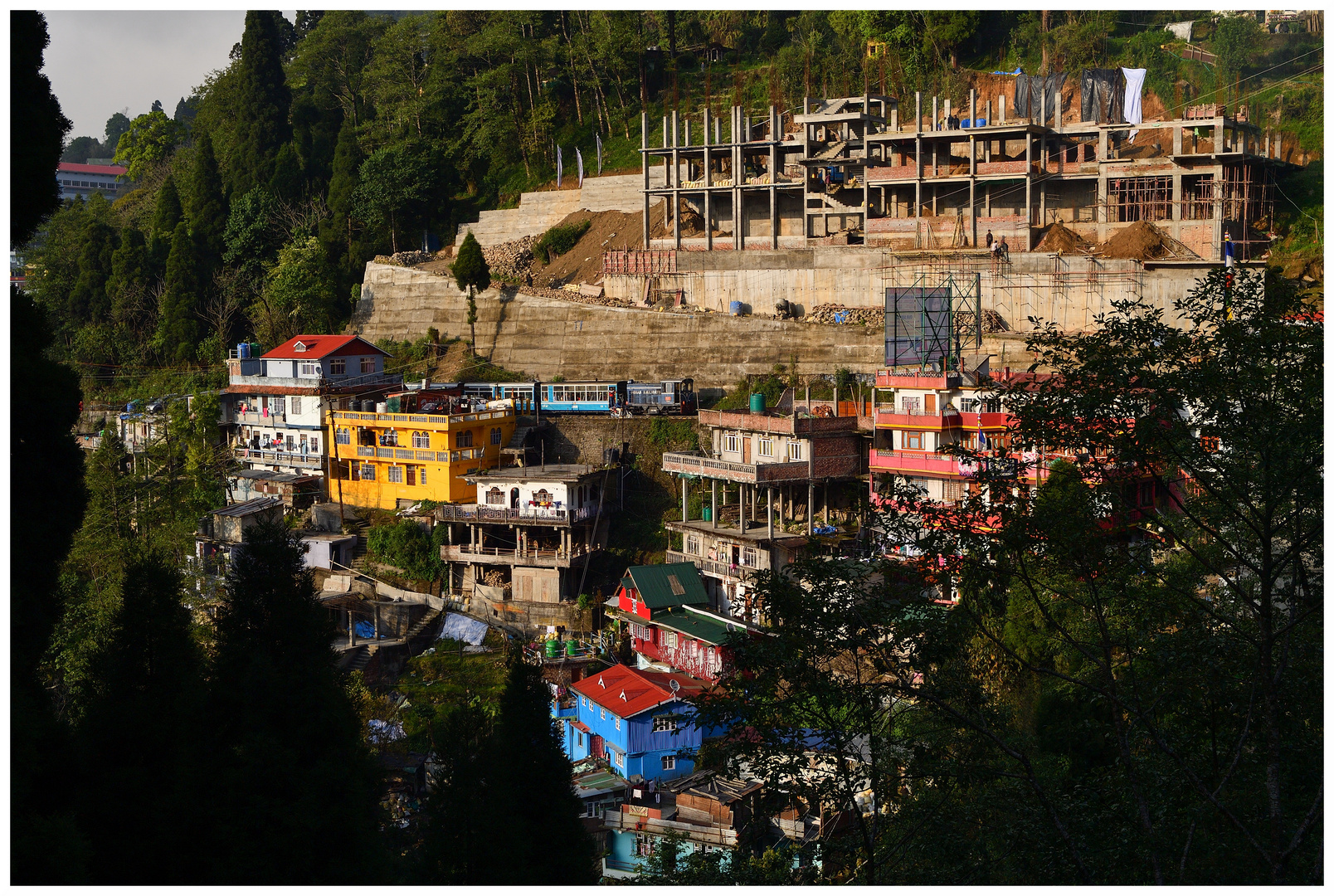 Bergfahrt entlang der Hänge Darjeelings II