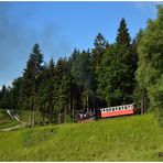 Bergfahrt im Zahnstangenabschnitt II