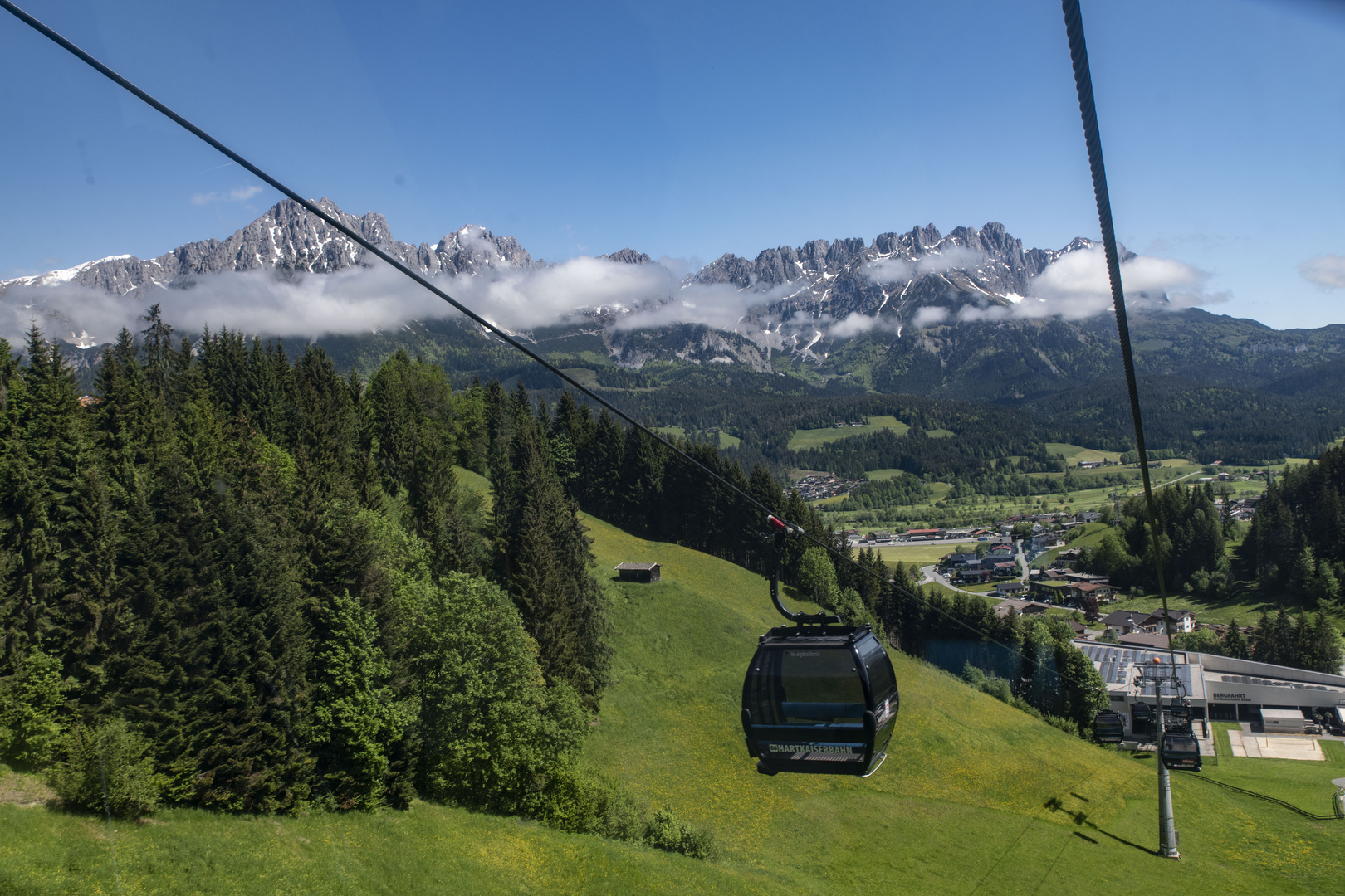 Bergfahrt zum Hartkaiser