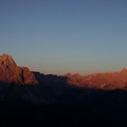 Bergfeuer in den Sextner Dolomiten