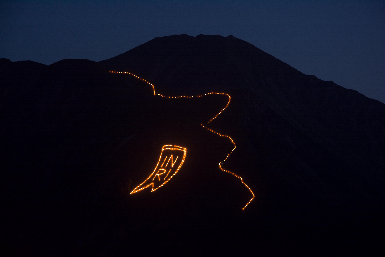 Bergfeuer Lermoos