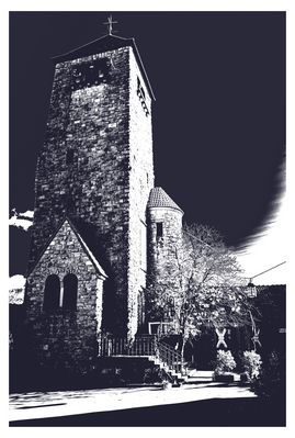 Bergfried und Burgschenke (Wachenburg)