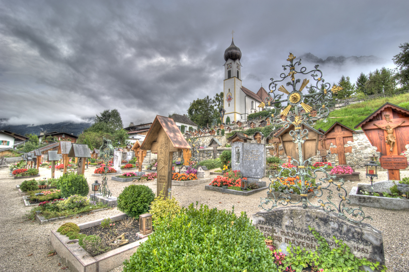 Bergfriedhof Grainau