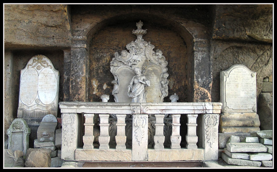 Bergfriedhof Oybin / Zittauer Gebirge