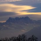 Bergfront am Genfer See