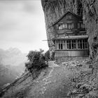 Berggasthaus Aescher - monochrome 