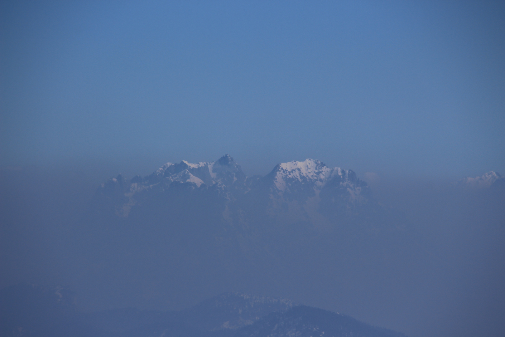 Berggipfel vom Unütz aus gesehen