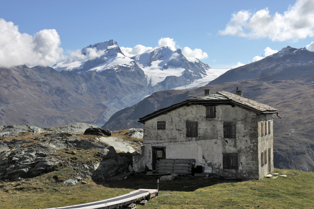 Berghaus aus alten Tagen