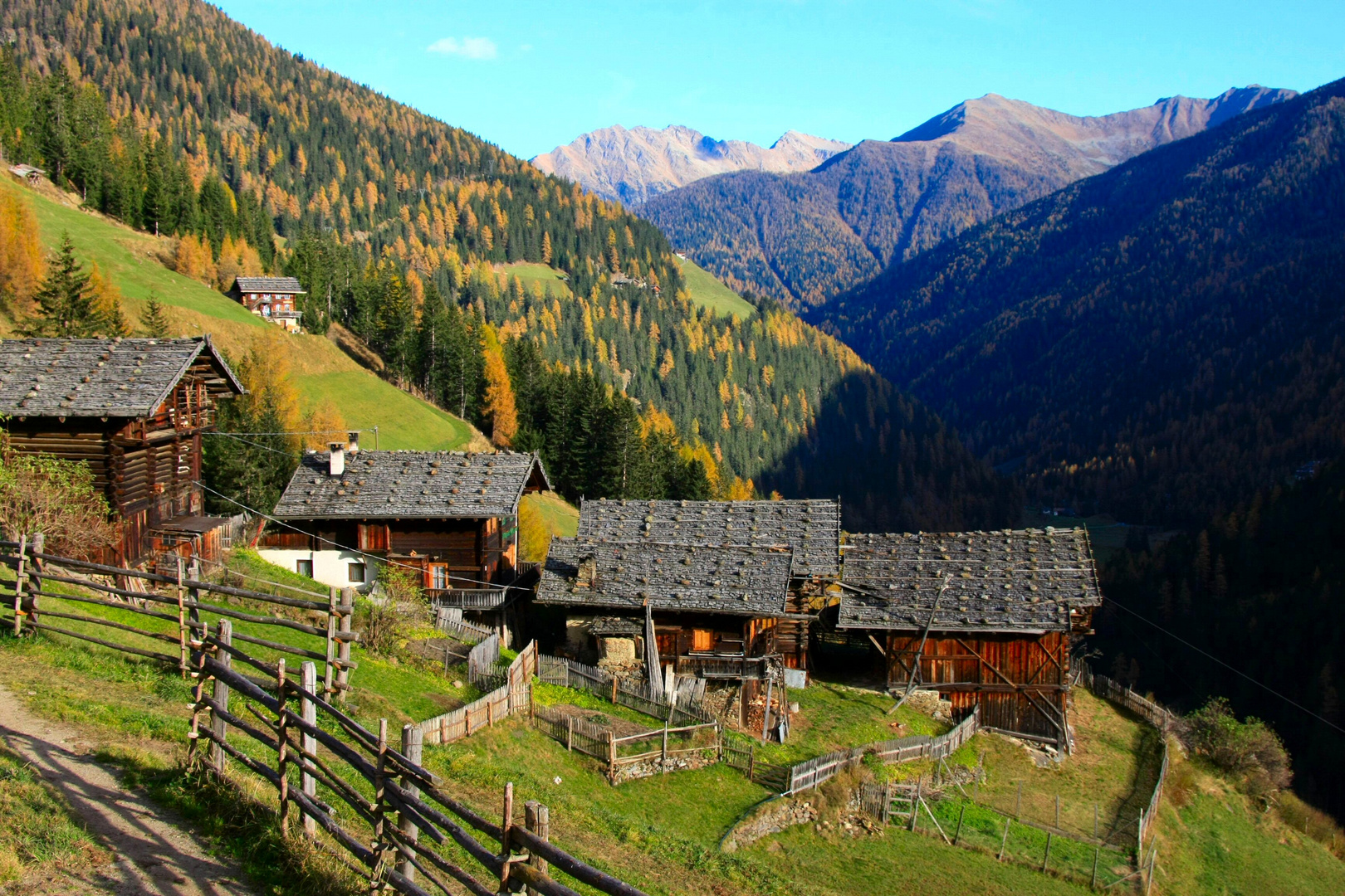 Berghöfe im Ultental