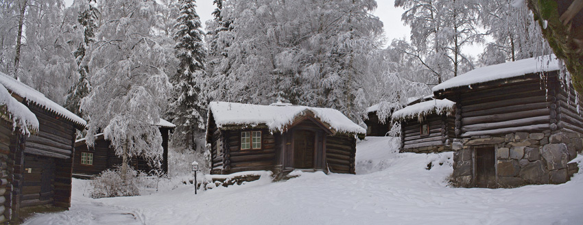 Berghof im Winter II