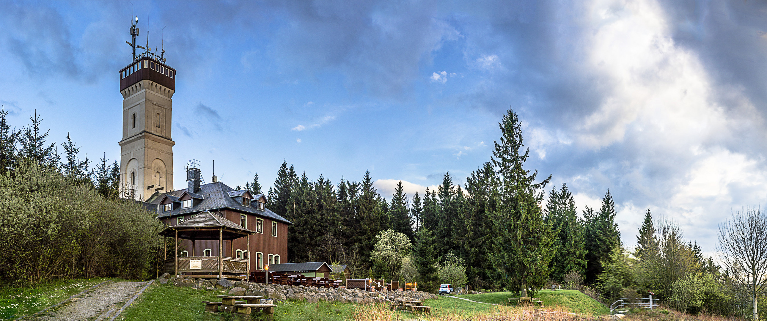 Berghotel auf dem Pöhlberg