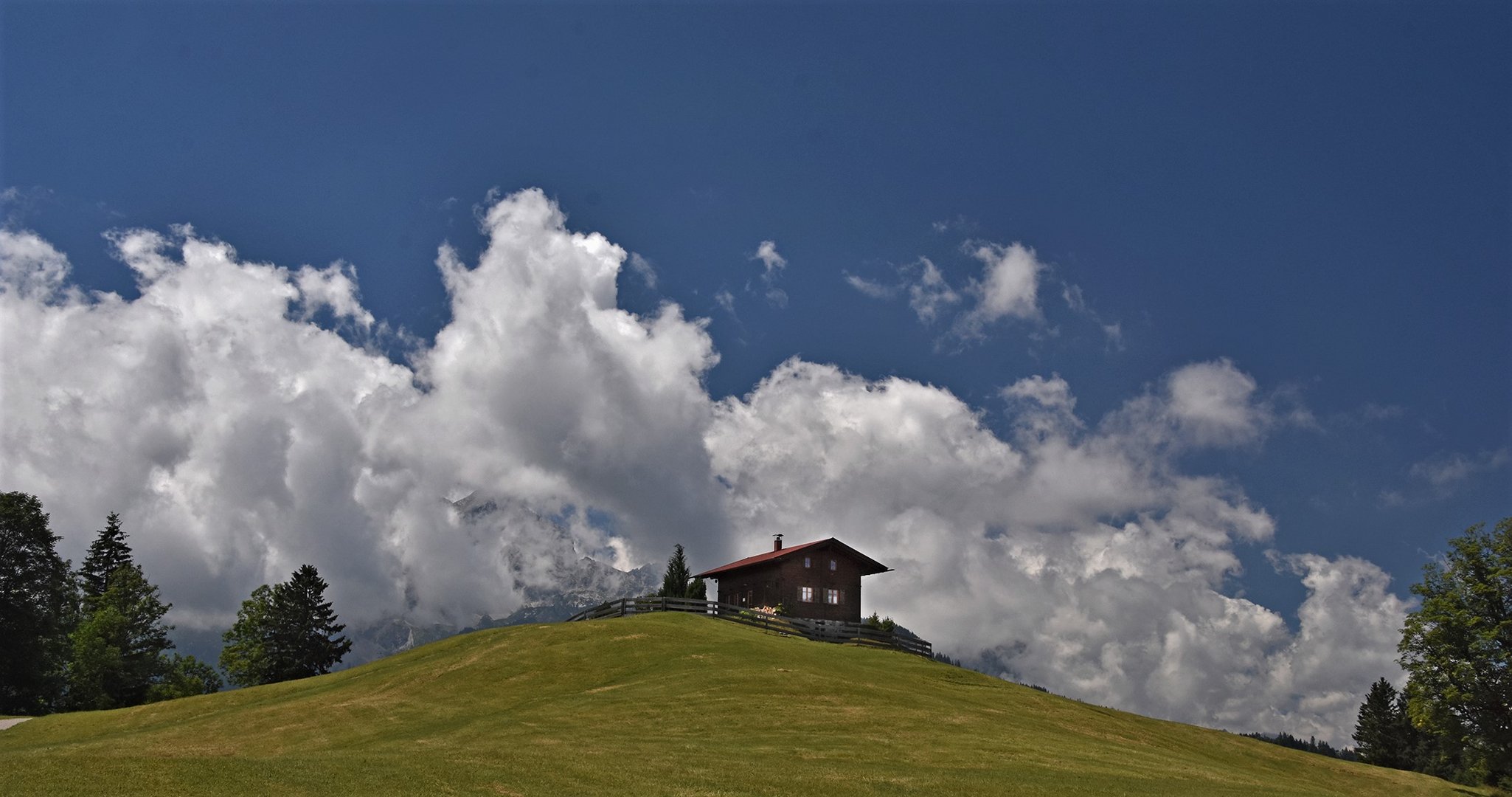  Berghütte....