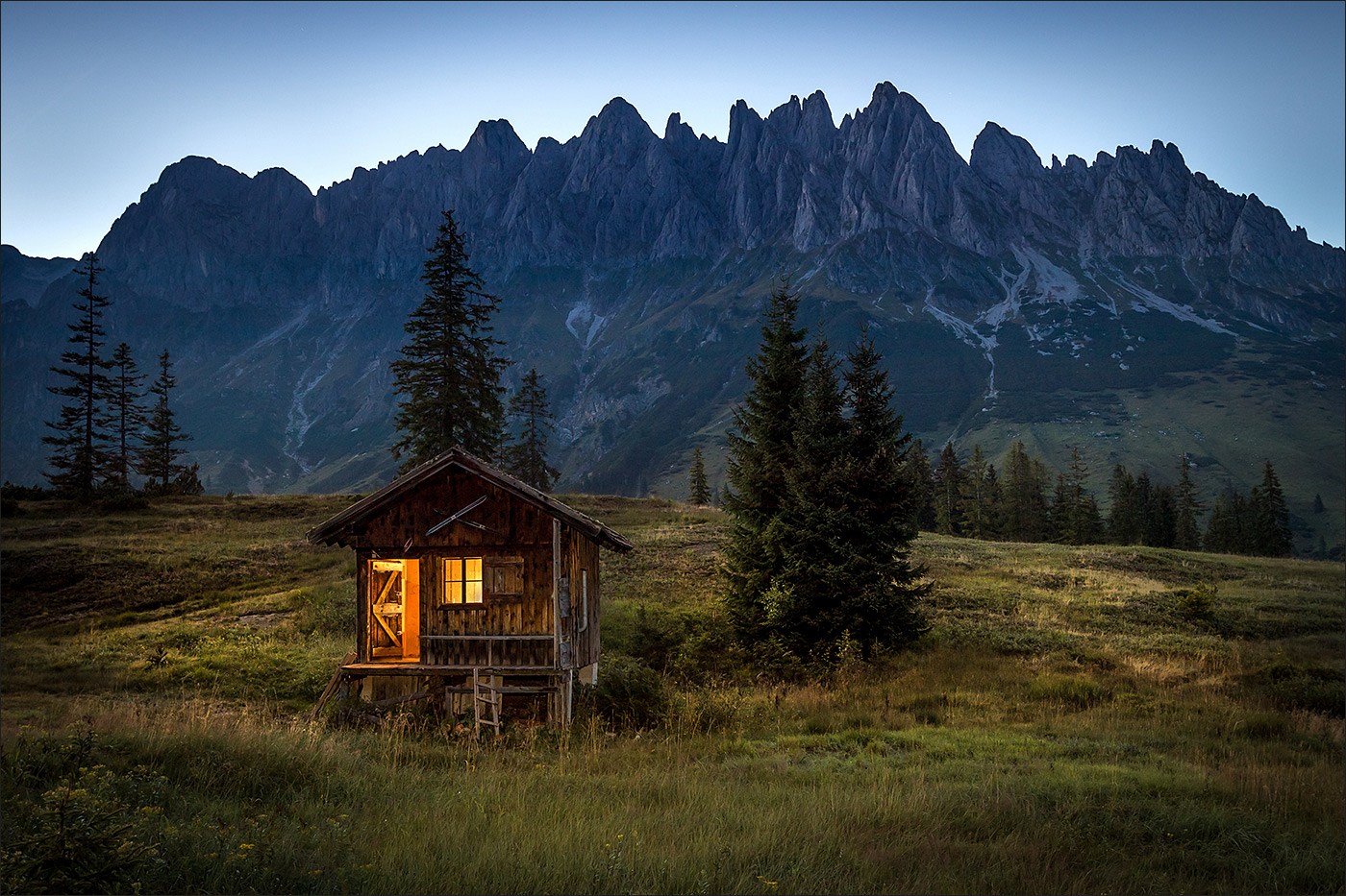 Berghütte am Hochkeil