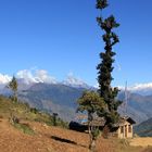 Berghütte am Langtang Trek