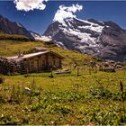 Berghütte am Oeschinensee 