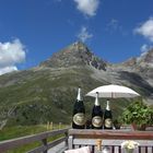 Berghütte bei St Moritz