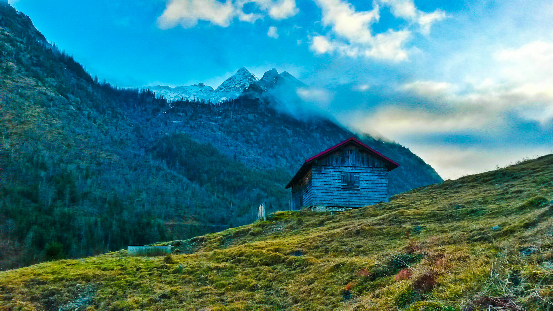 Berghütte im Allgäu