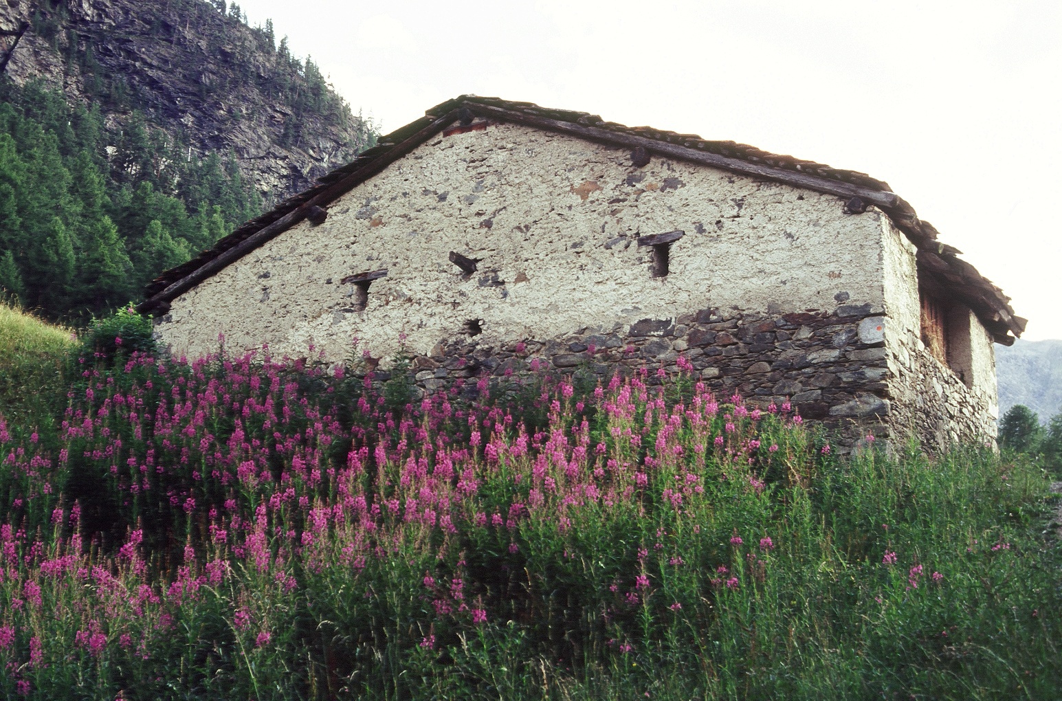 Berghütte im Wallis