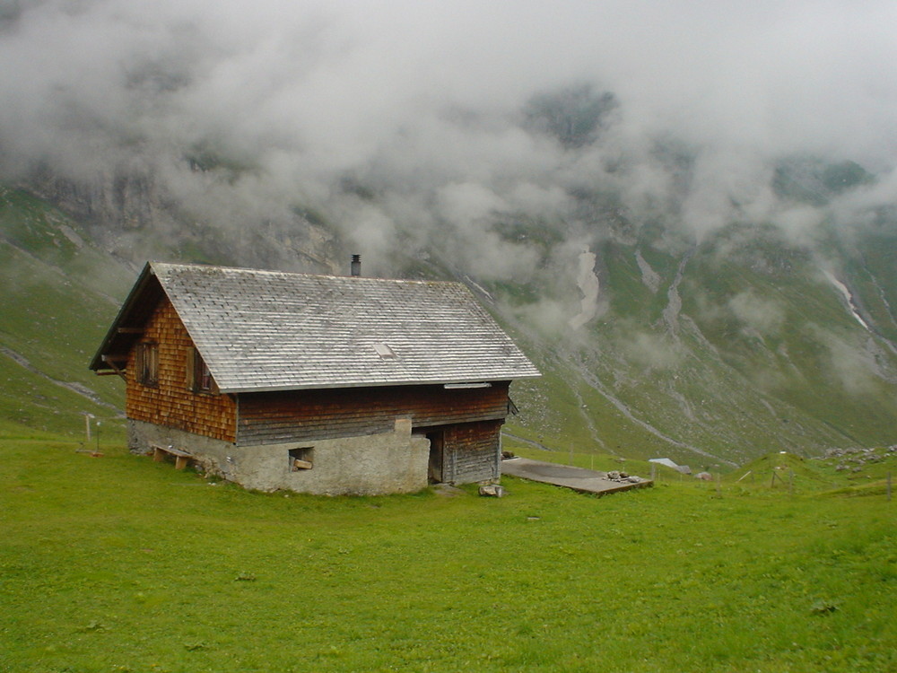 Berghütte-Schweiz