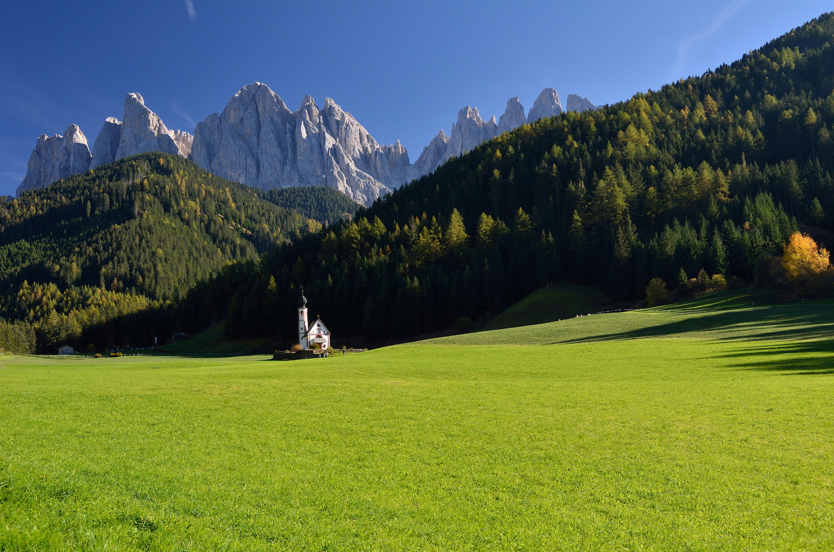 Bergidylle an den Geißlerspitzen im Villnößtal