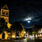 Bergisch Gladbach bei Nacht