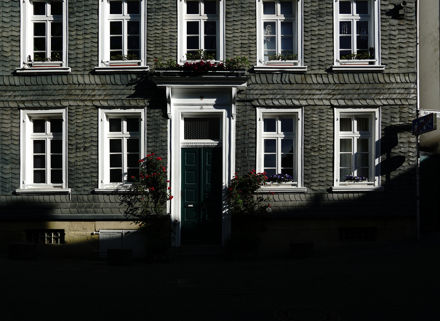 Bergisches Schieferhaus im Luisenviertel