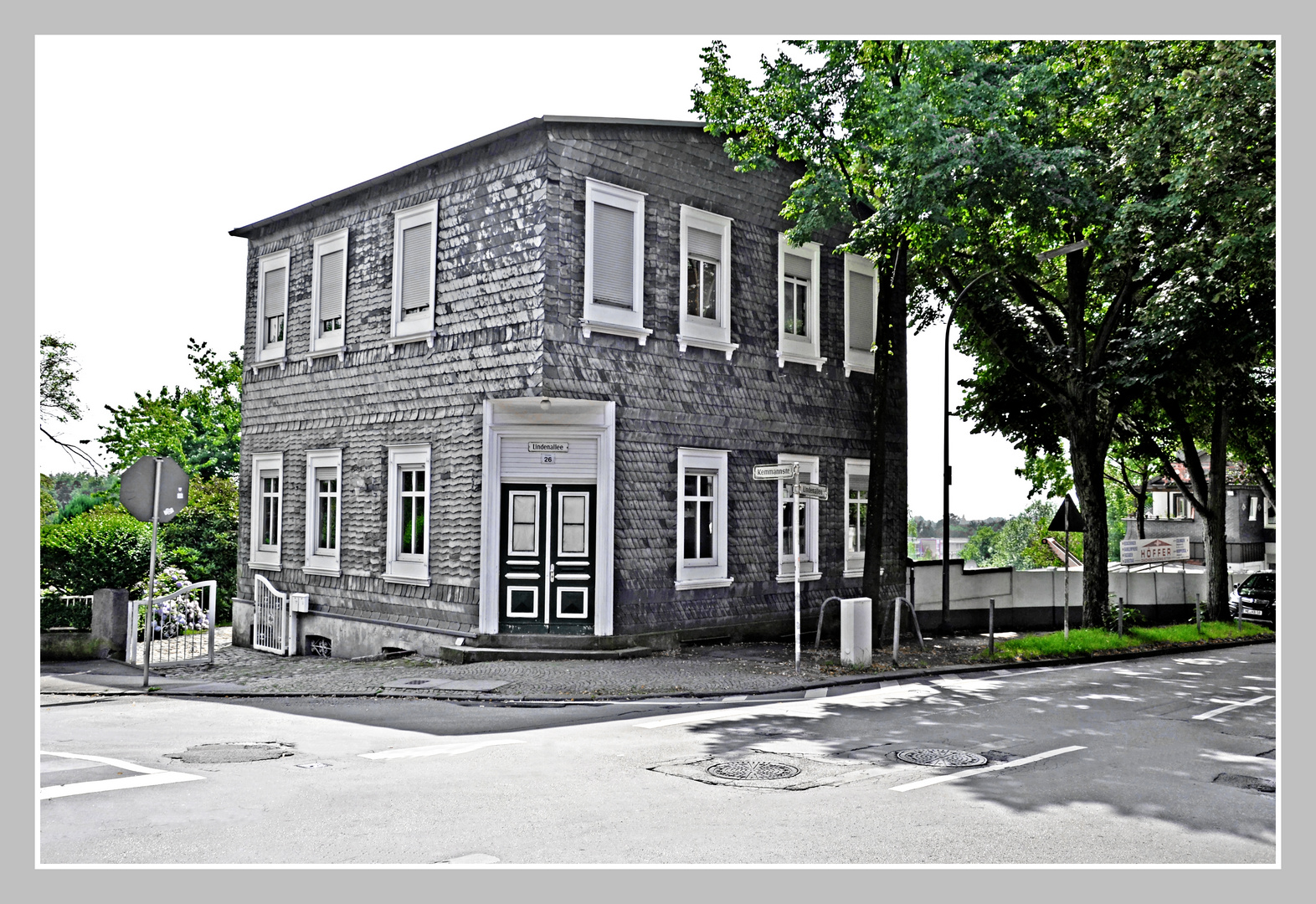 Bergisches Schieferhaus in Cronenberg