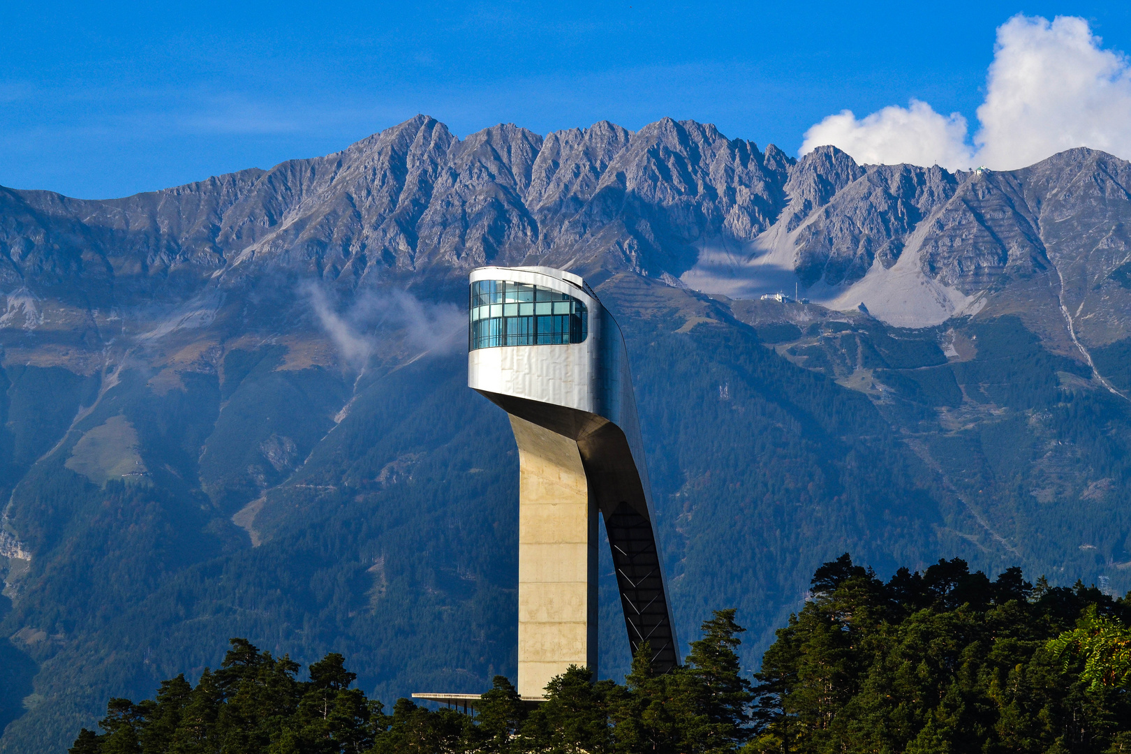 Bergiselschanze mit Nordkette