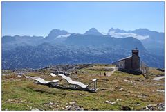 Bergkapelle am Krippenstein mit Dachstein