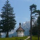 Bergkapelle am Lautersee nahe Mittenwald