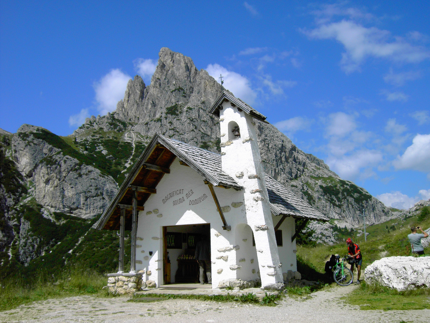 Bergkapelle in den Dolomiten