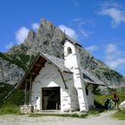 Bergkapelle in den Dolomiten