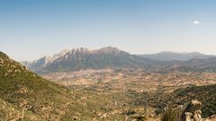 Bergkette auf Sardinien