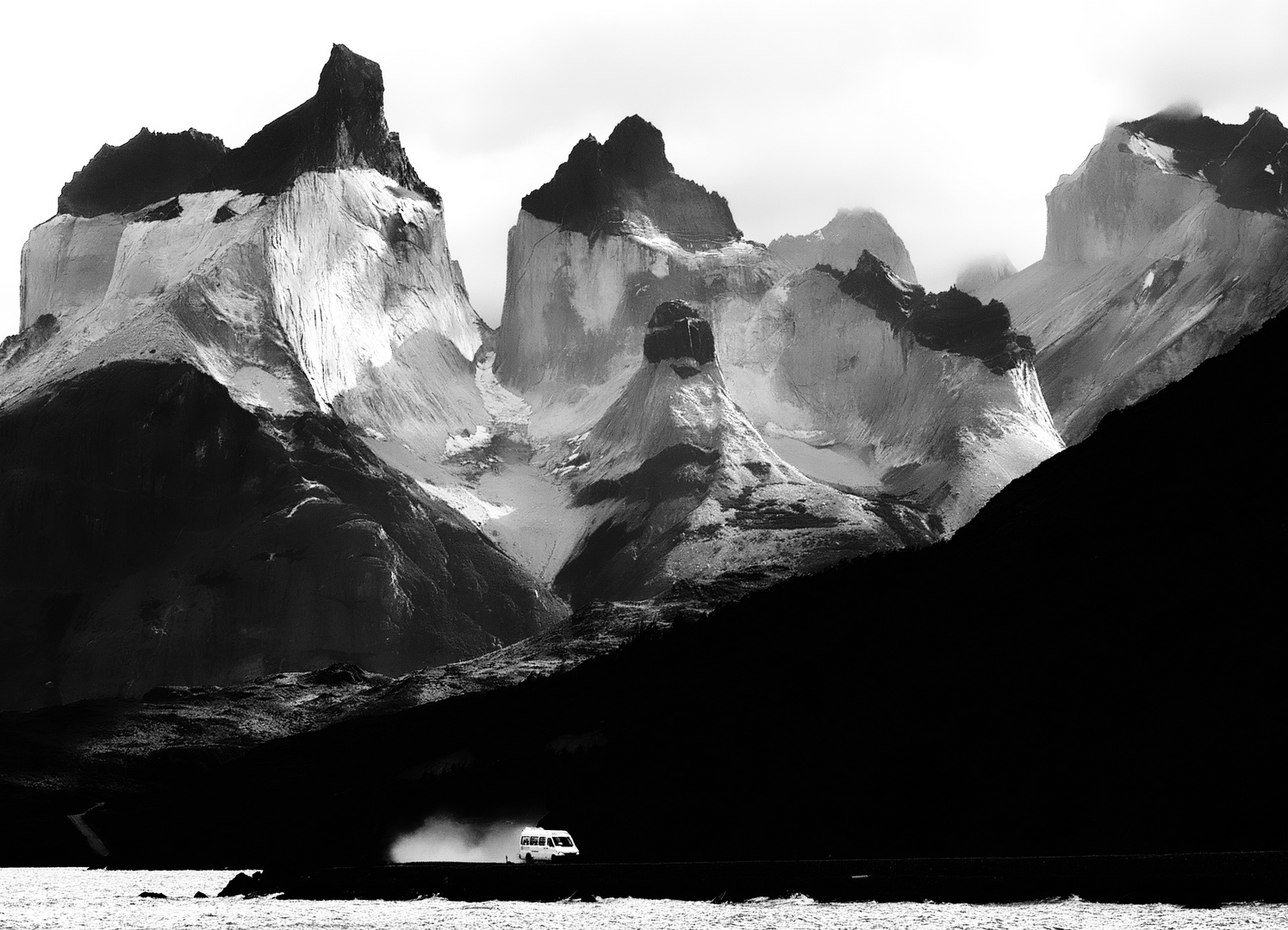 ... bergkette der cuernos del paine