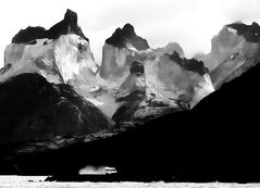 ... bergkette der cuernos del paine