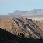 Bergkette im Colcacanyon in Peru