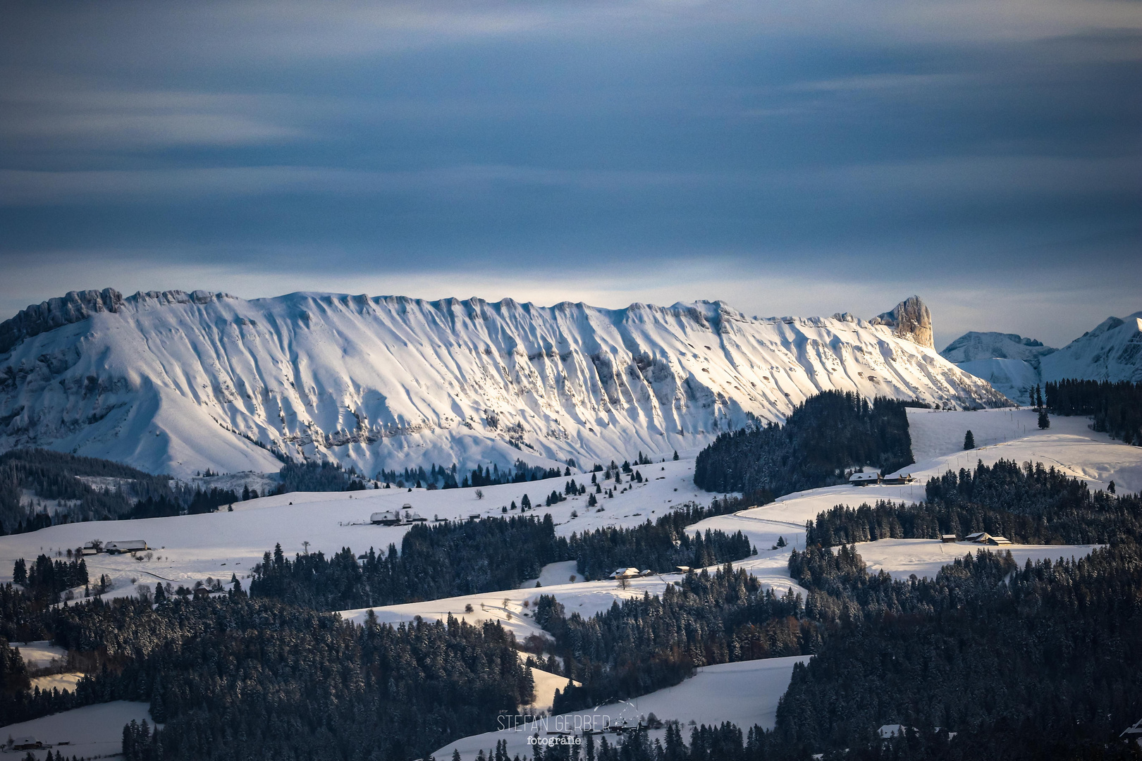 Bergkette Schrattenfluh 