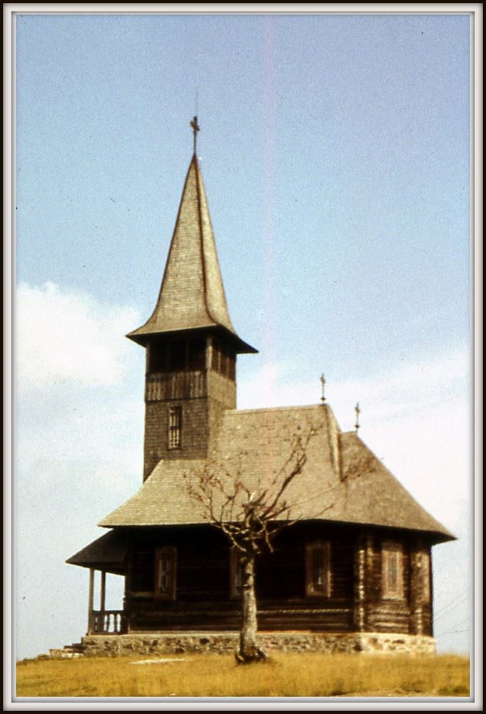 Bergkirche auf dem Semenic im rumänischen Banat 1978