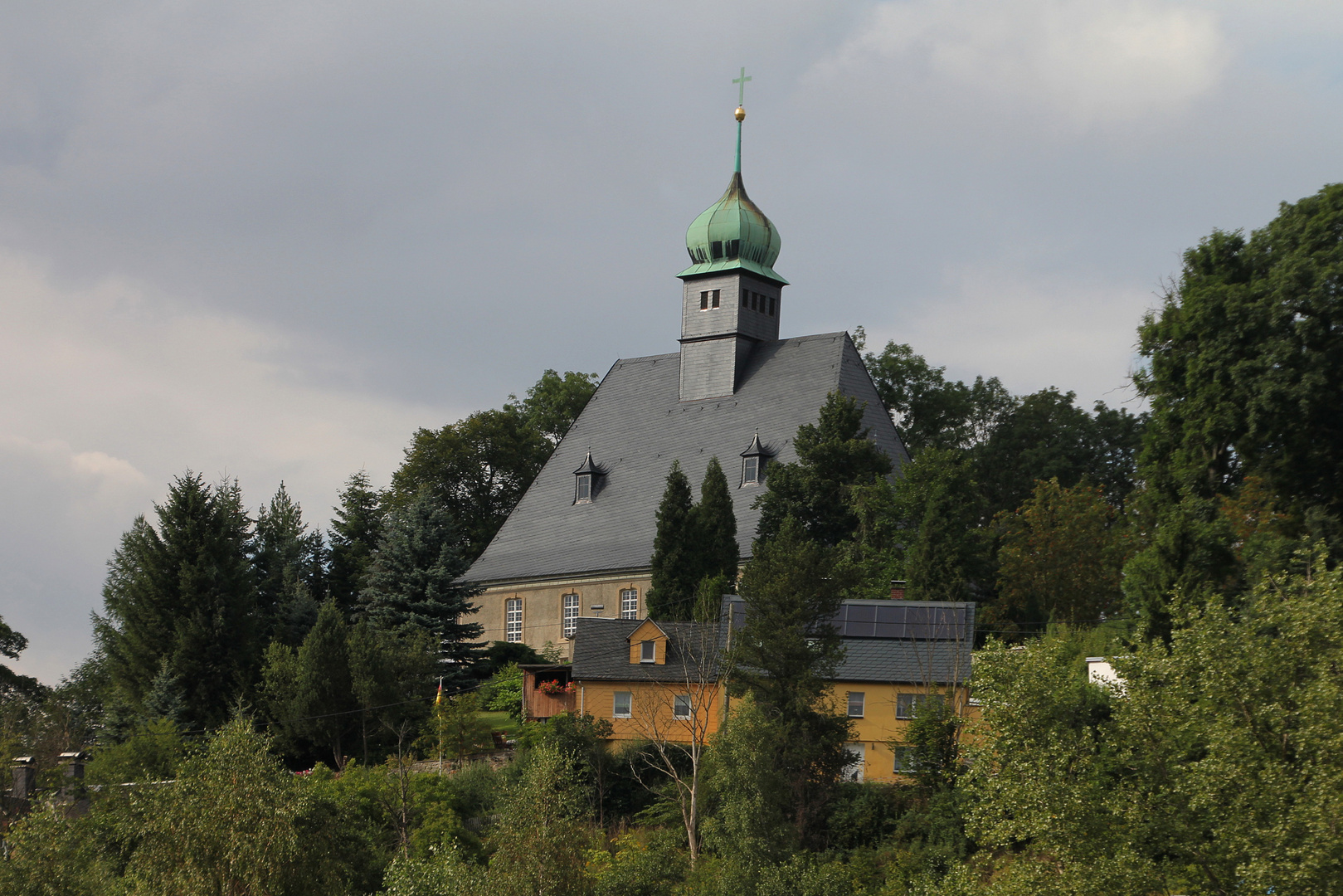 -Bergkirche im Erzgebirge-