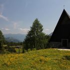 -Bergkirche im Gegenlicht-