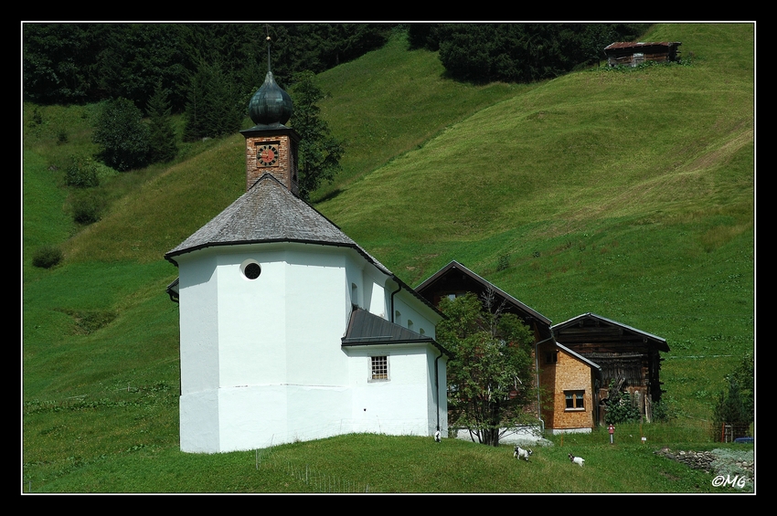 Bergkirche in Baad - Kleinwalsertal...