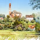 Bergkirchen (Aquarell - OD)