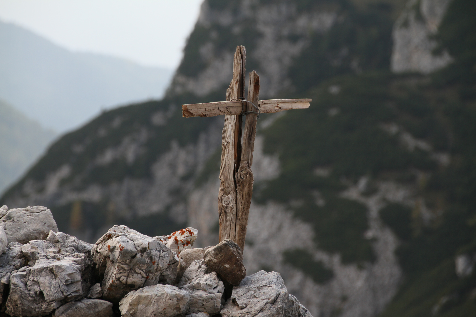 Bergkreuz am kleinen Lagazuoi