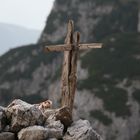 Bergkreuz am kleinen Lagazuoi