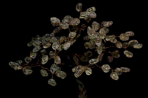 Bergkristall auf Blech