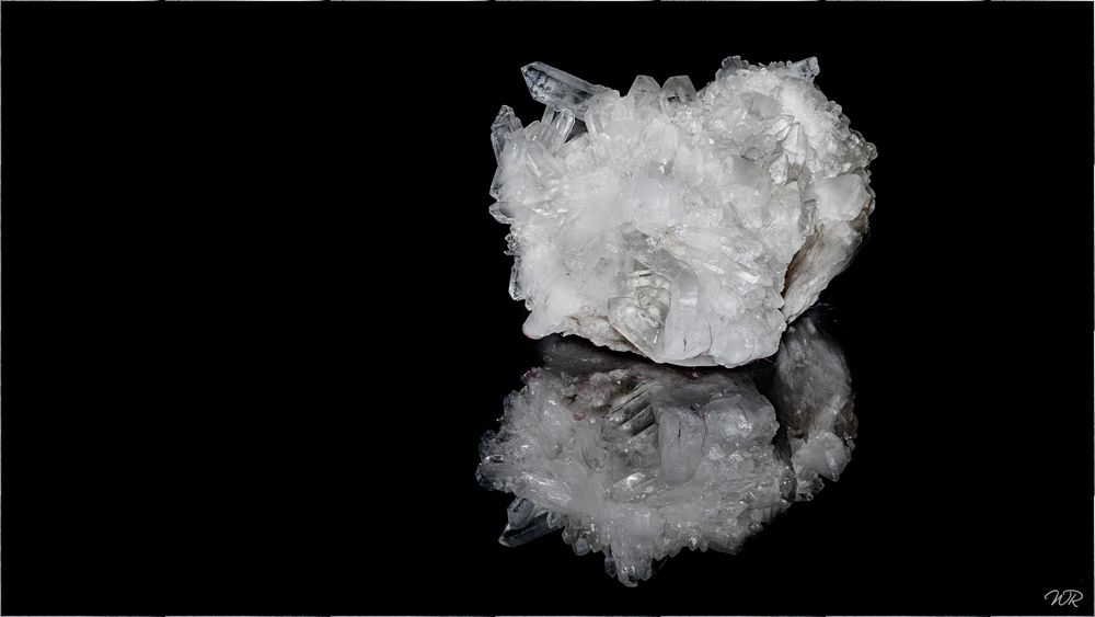 Bergkristall - mit Gradationskurve aufgehellt